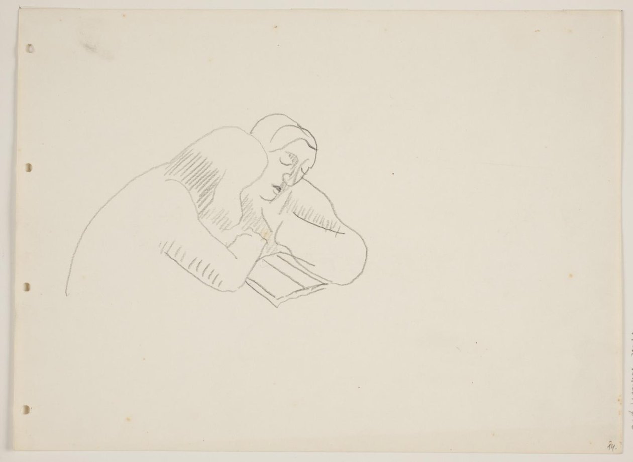 Duas pessoas lendo de Vilhelm Lundstrøm
