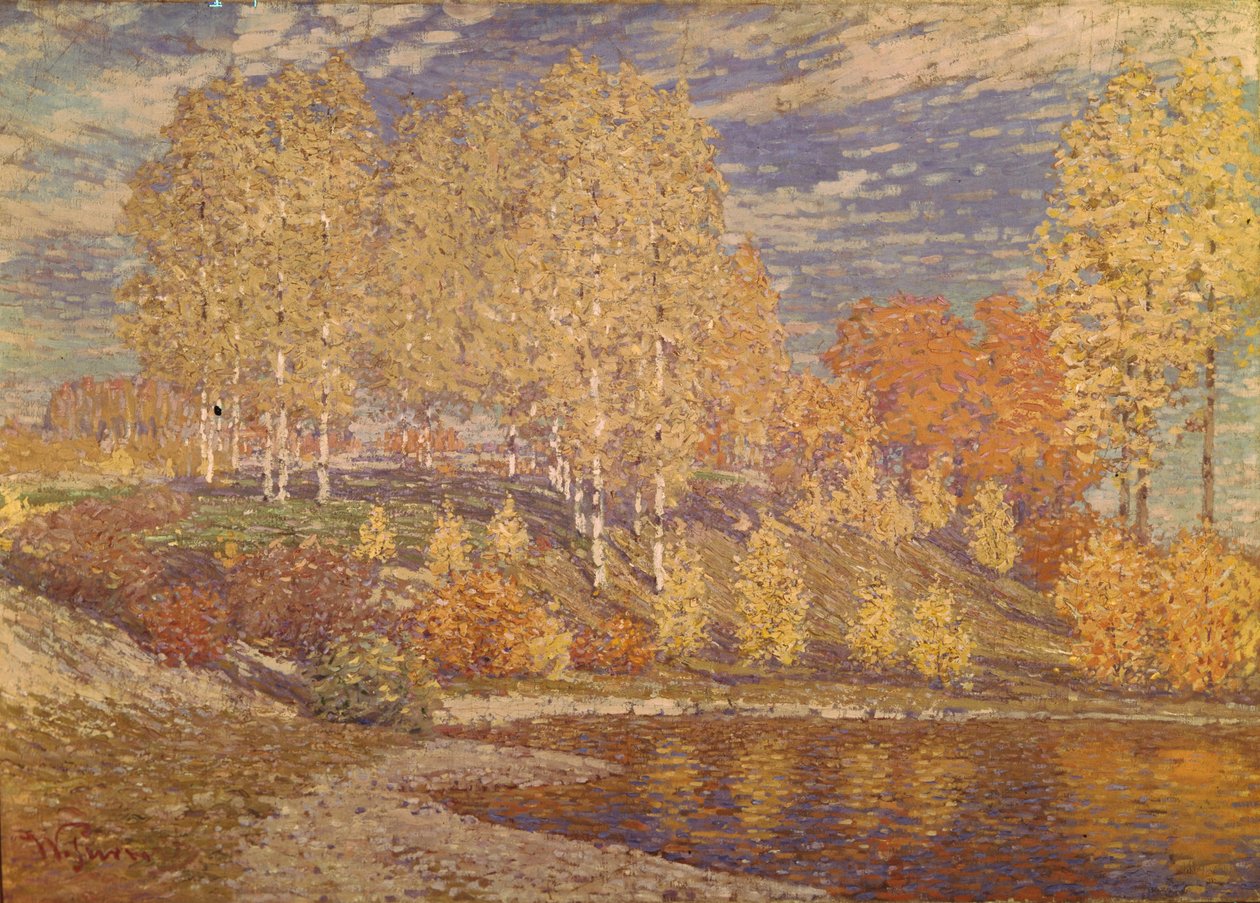 Sol de outono de Vilhelms Purvitis
