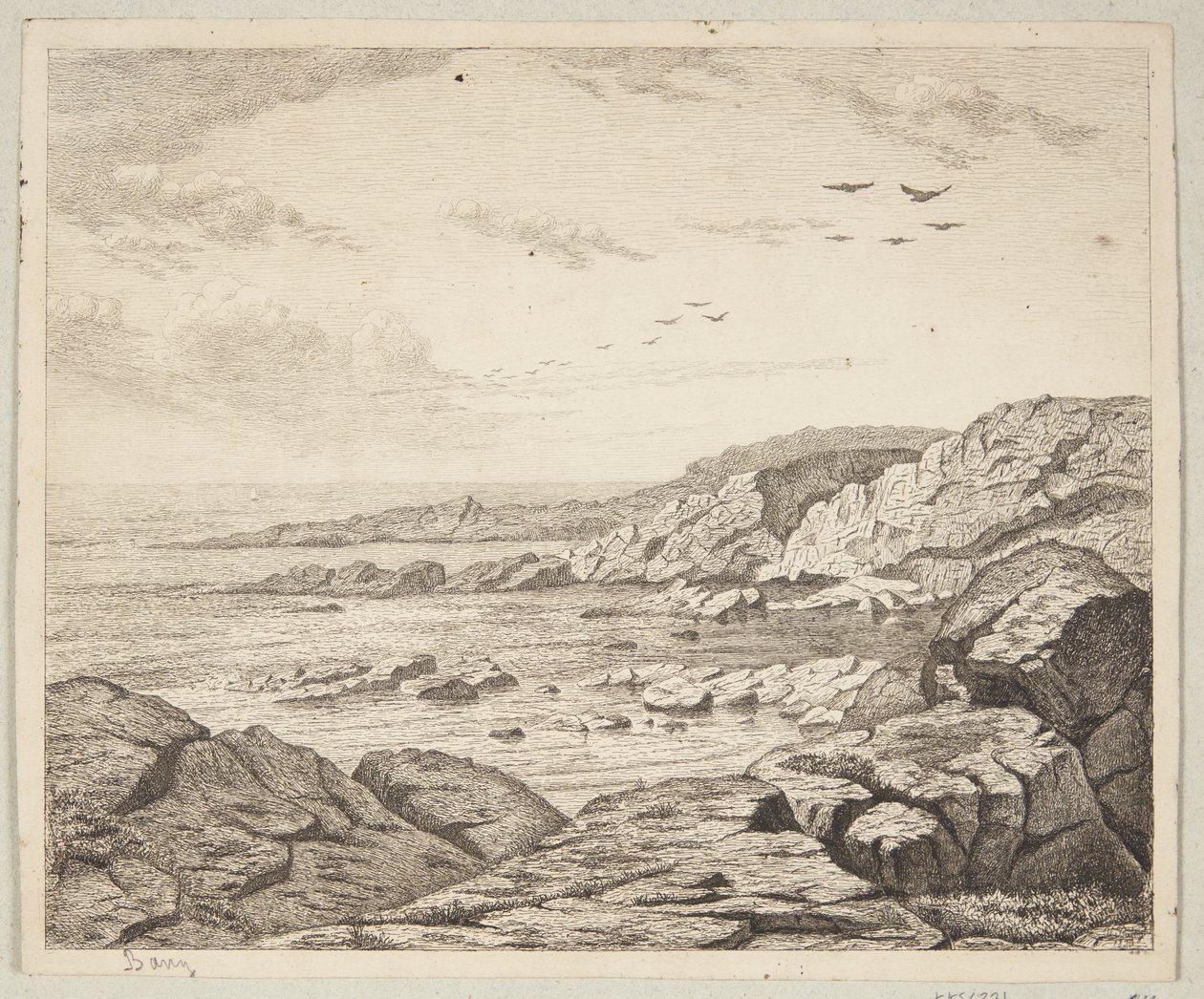 Parte costeira de Bornholm de Ville Bang