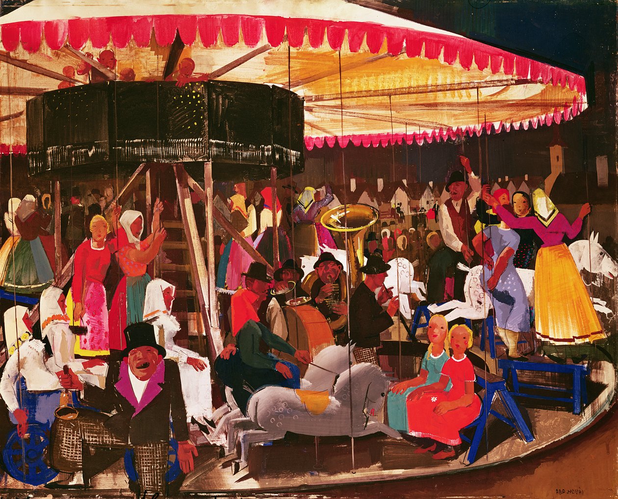 O Merry-Go-Round, 1931 de Vilmos Aba Novak