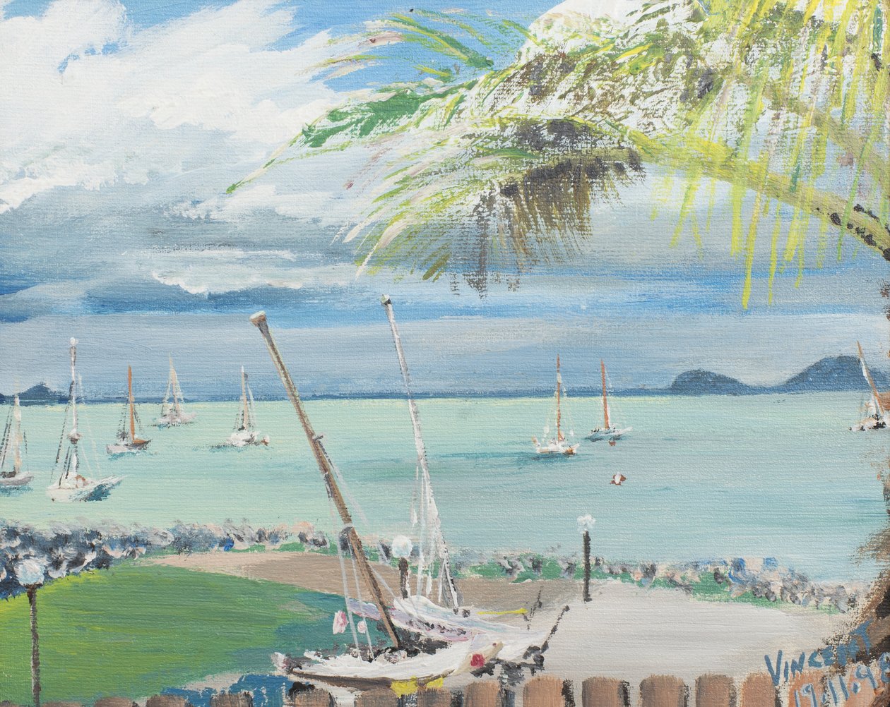 Airlie Beach, Austrália, 1998, (acrílico sobre tela) de Vincent Alexander Booth