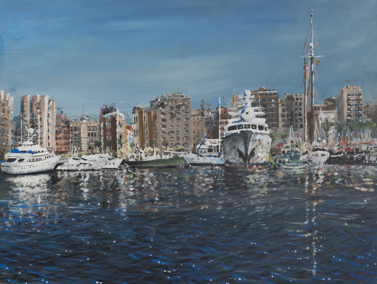 Barcelona, 1998, (acrílico sobre tela) de Vincent Alexander Booth