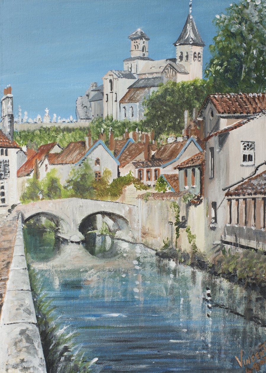 Chattillons sur Seine, França, 2007, (acrílico sobre tela) de Vincent Alexander Booth