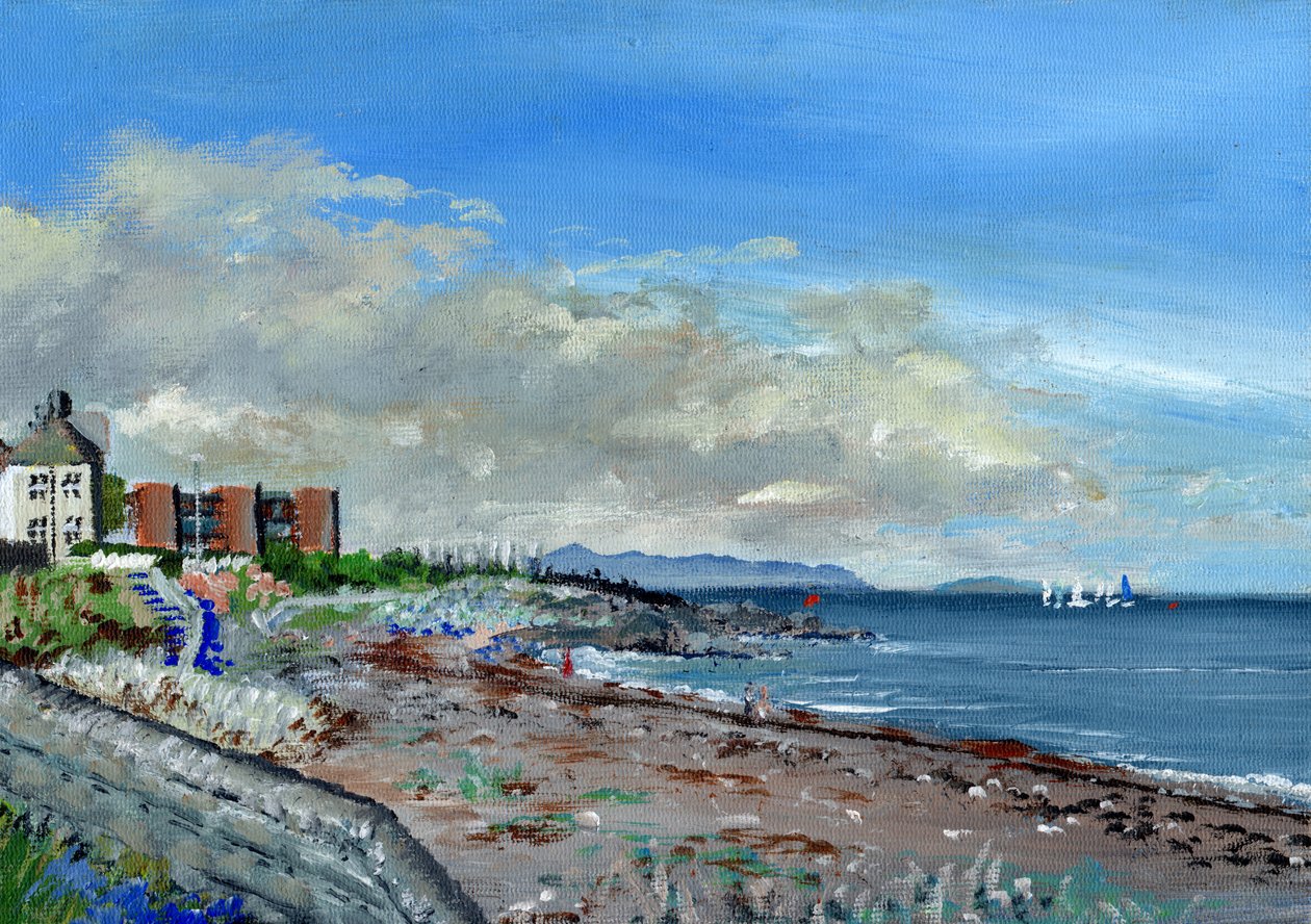 Greystones Ireland, 2001, (acrílico sobre tela) de Vincent Alexander Booth