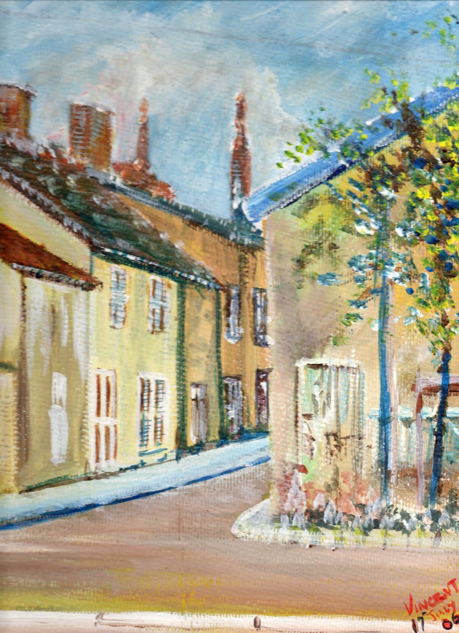 Laignes, França, 2006, (acrílico sobre tela) de Vincent Alexander Booth