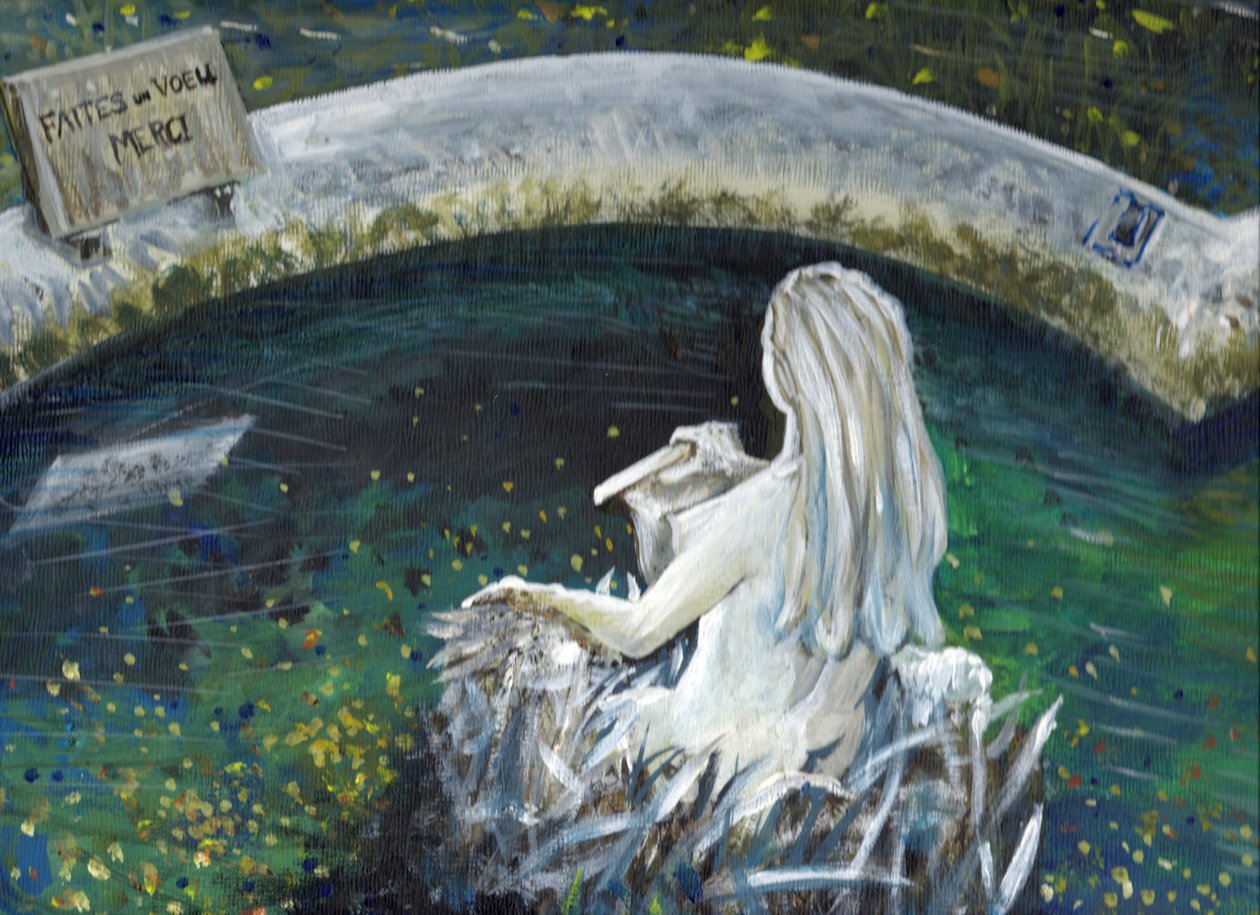 Sereia de Laignes, 2006, (acrílico sobre tela) de Vincent Alexander Booth