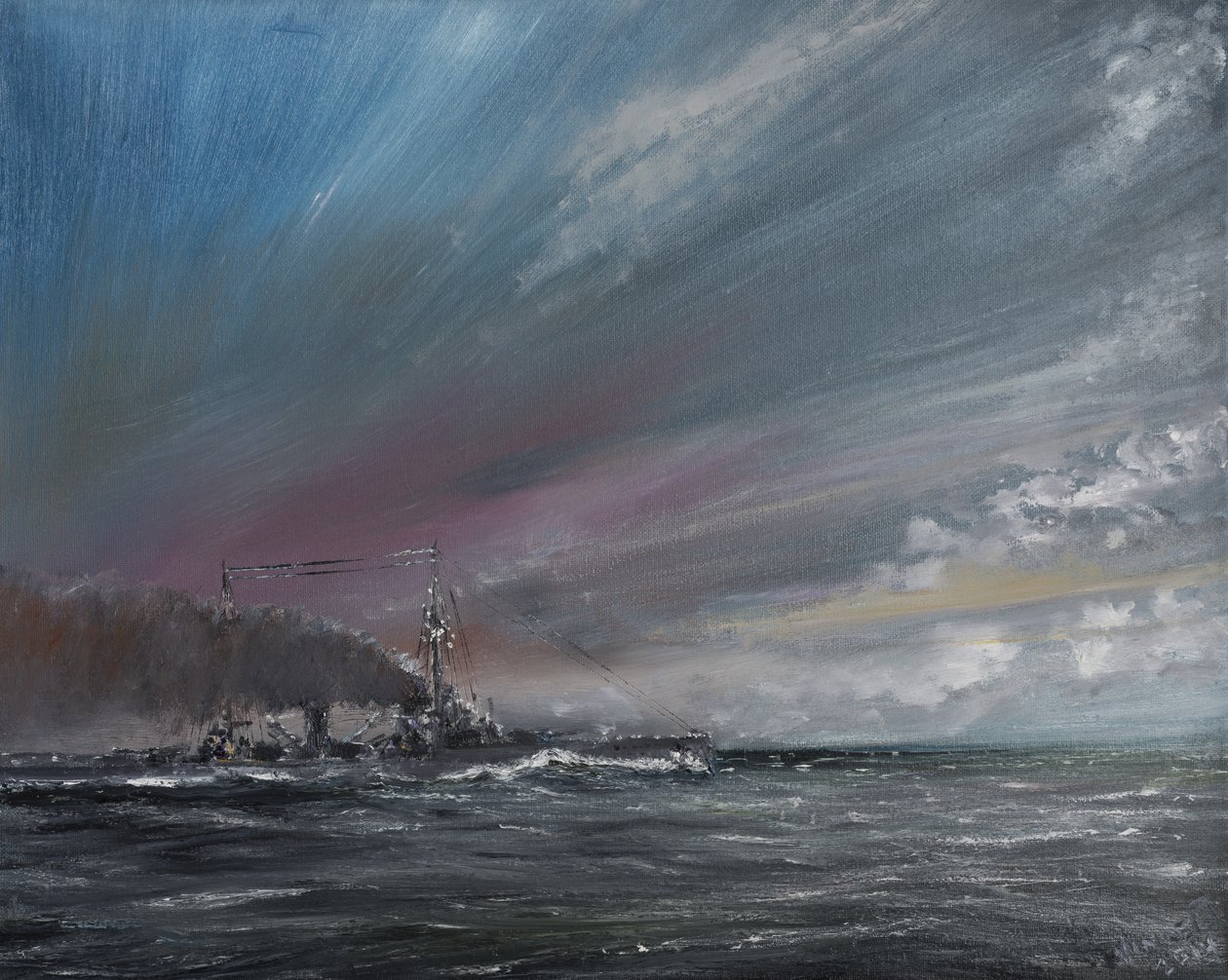 Moltke entra em guerra skagerrak 1916, 2014, de Vincent Alexander Booth