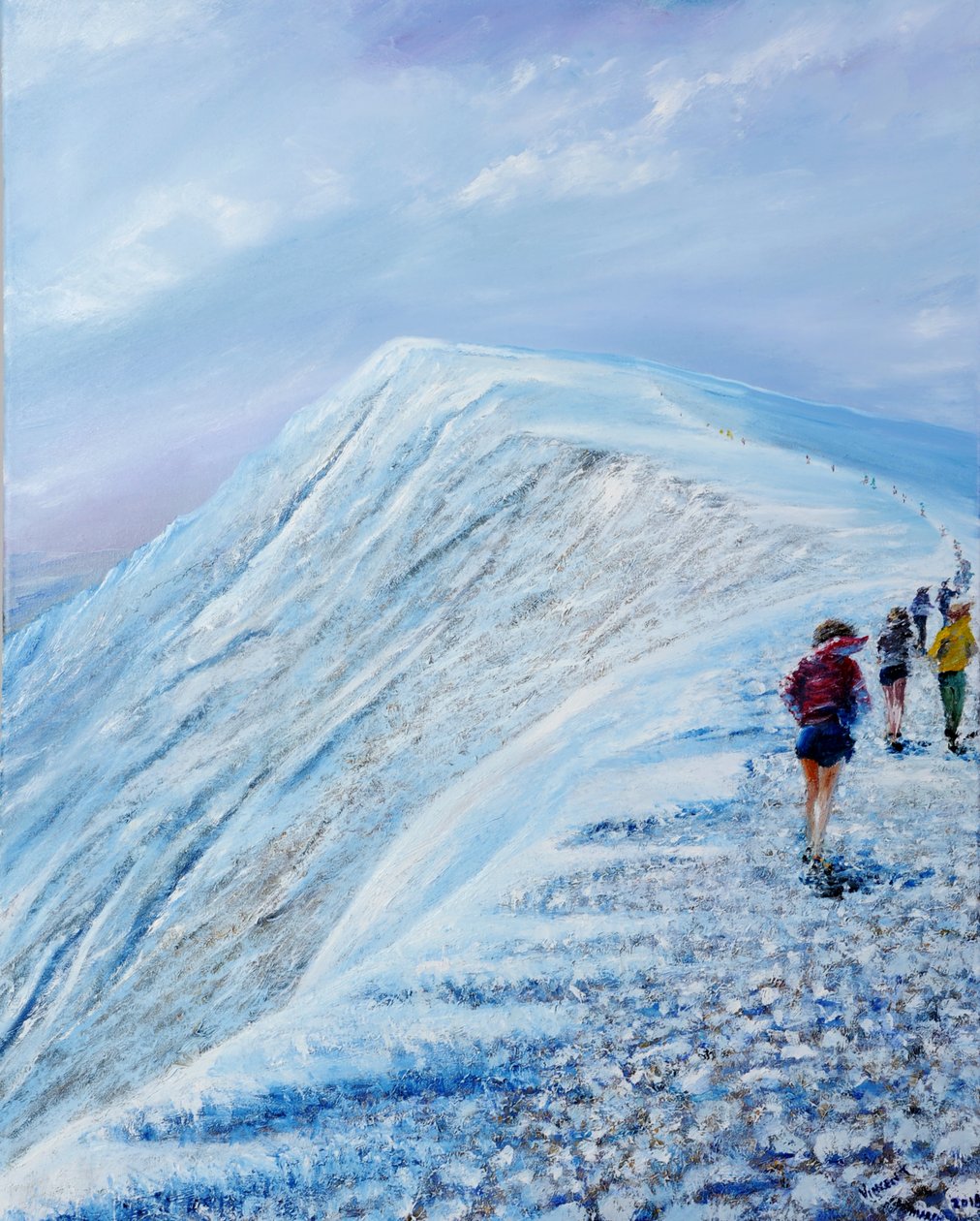 Corrida em Helvellyn, 2018, de Vincent Alexander Booth