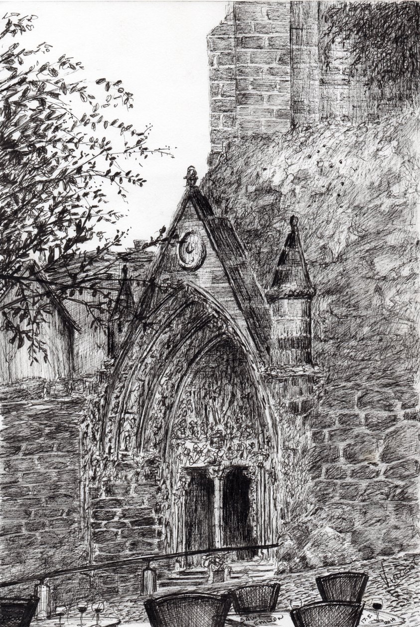 Saint Emilion, 2010, (tinta no papel) de Vincent Alexander Booth