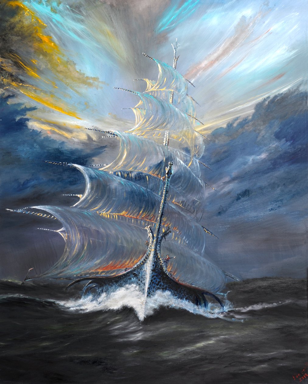 Storm Creators Beaufort Sea, 2019, de Vincent Alexander Booth