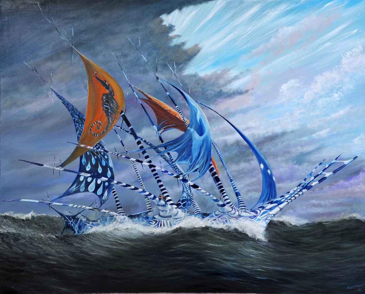 Criadores de tempestades Koro Sea, 2018, de Vincent Alexander Booth