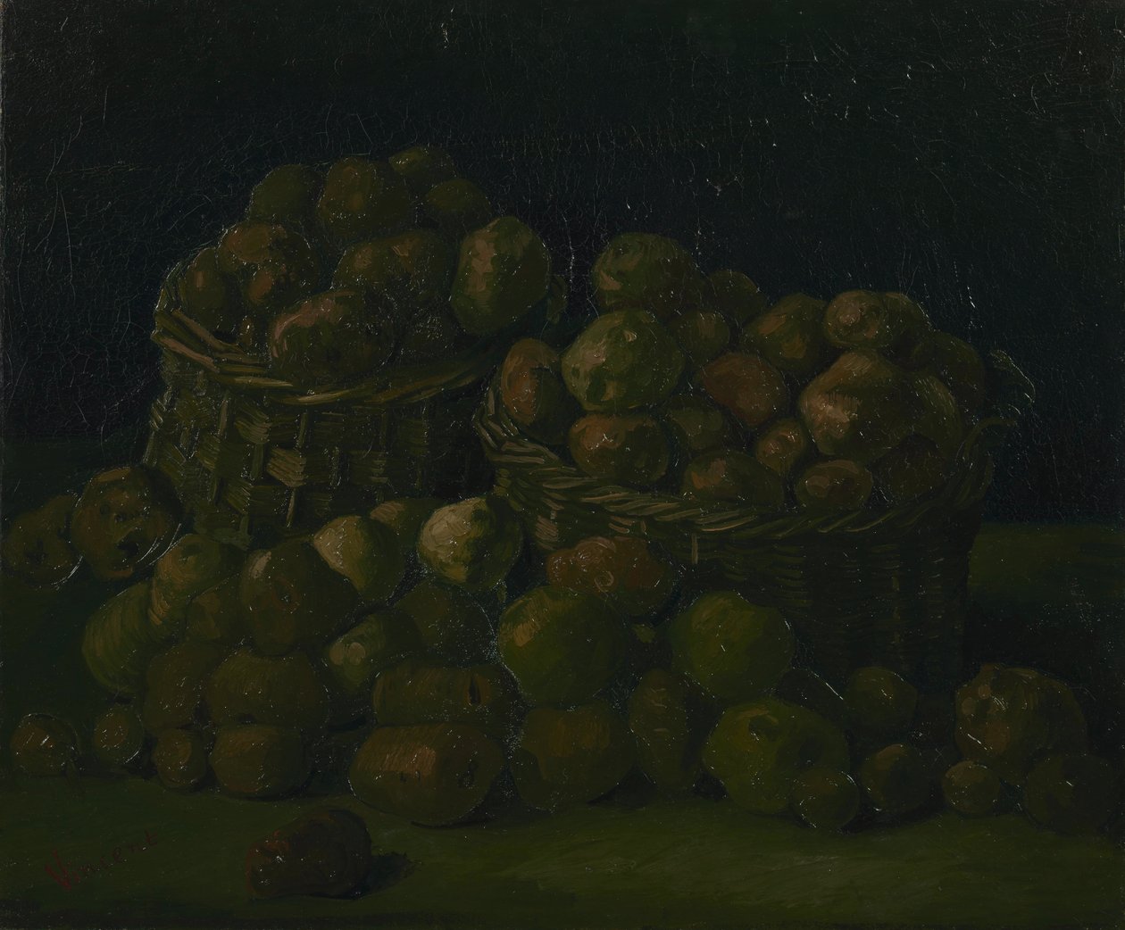 Cestas de Batatas de Vincent van Gogh