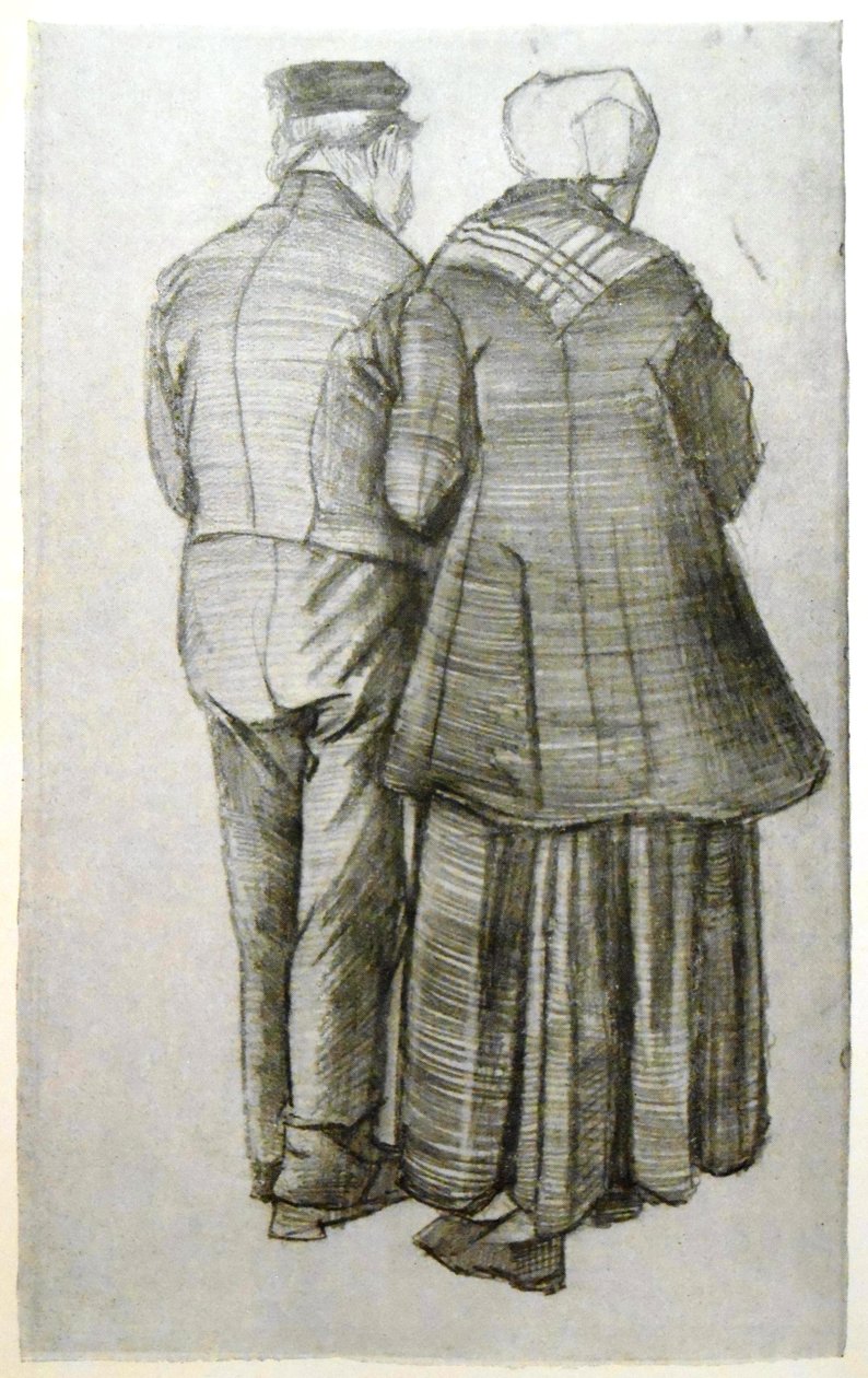 Casal Velho, visto da parte traseira de Vincent van Gogh