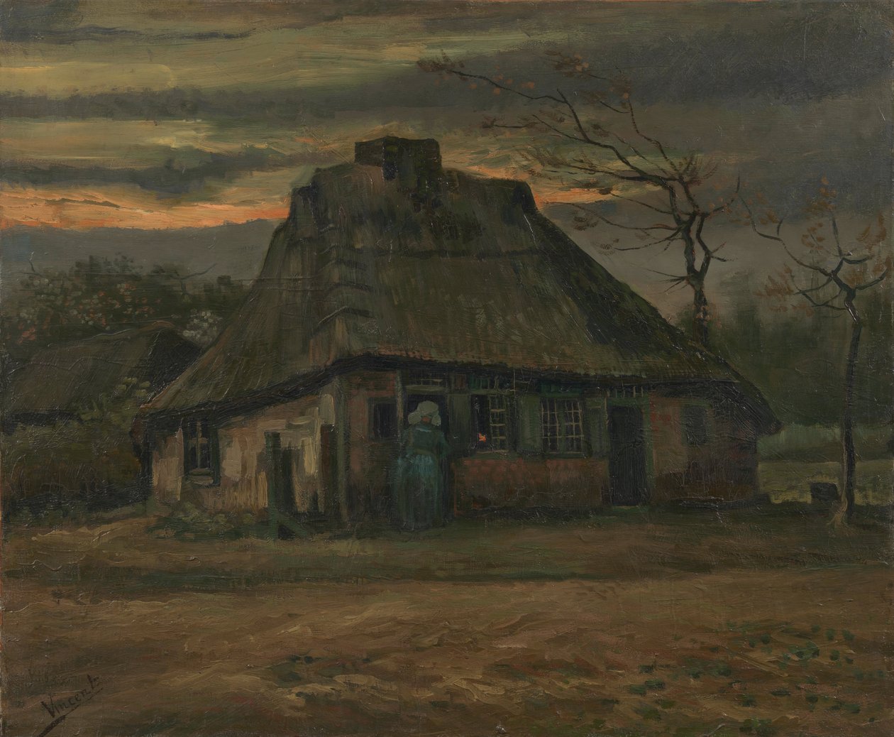 A casa de campo de Vincent van Gogh
