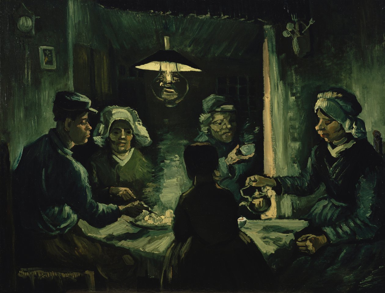 Os comedores de batata de Vincent van Gogh
