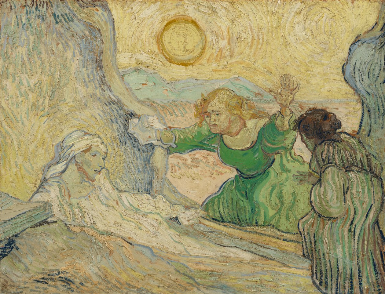 O levantamento de Lázaro de Vincent van Gogh