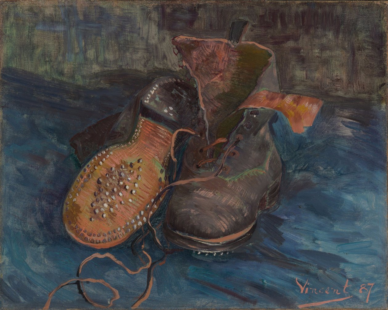 Um par de botas de Vincent van Gogh