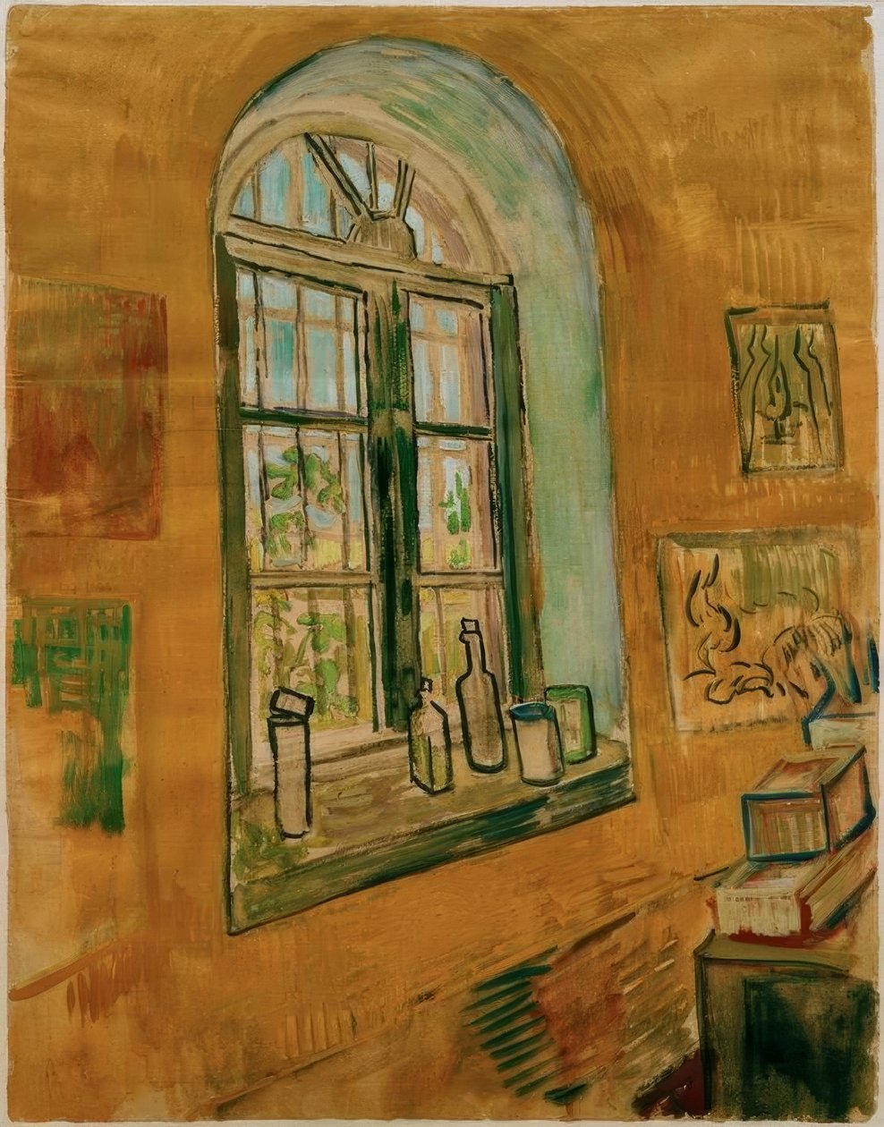 Atelierfenster de Vincent van Gogh