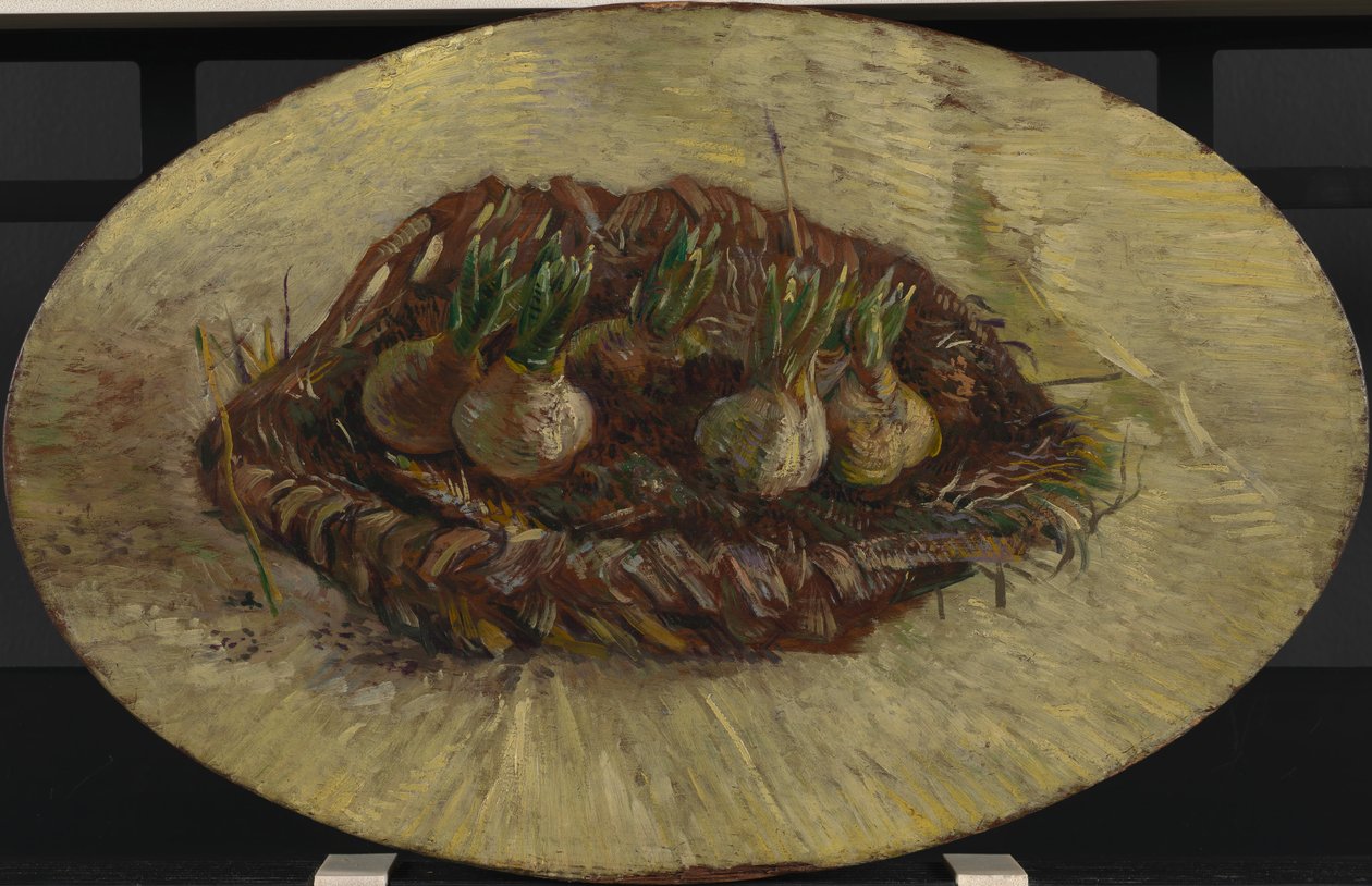 Cesta de lâmpadas de jacinto de Vincent van Gogh