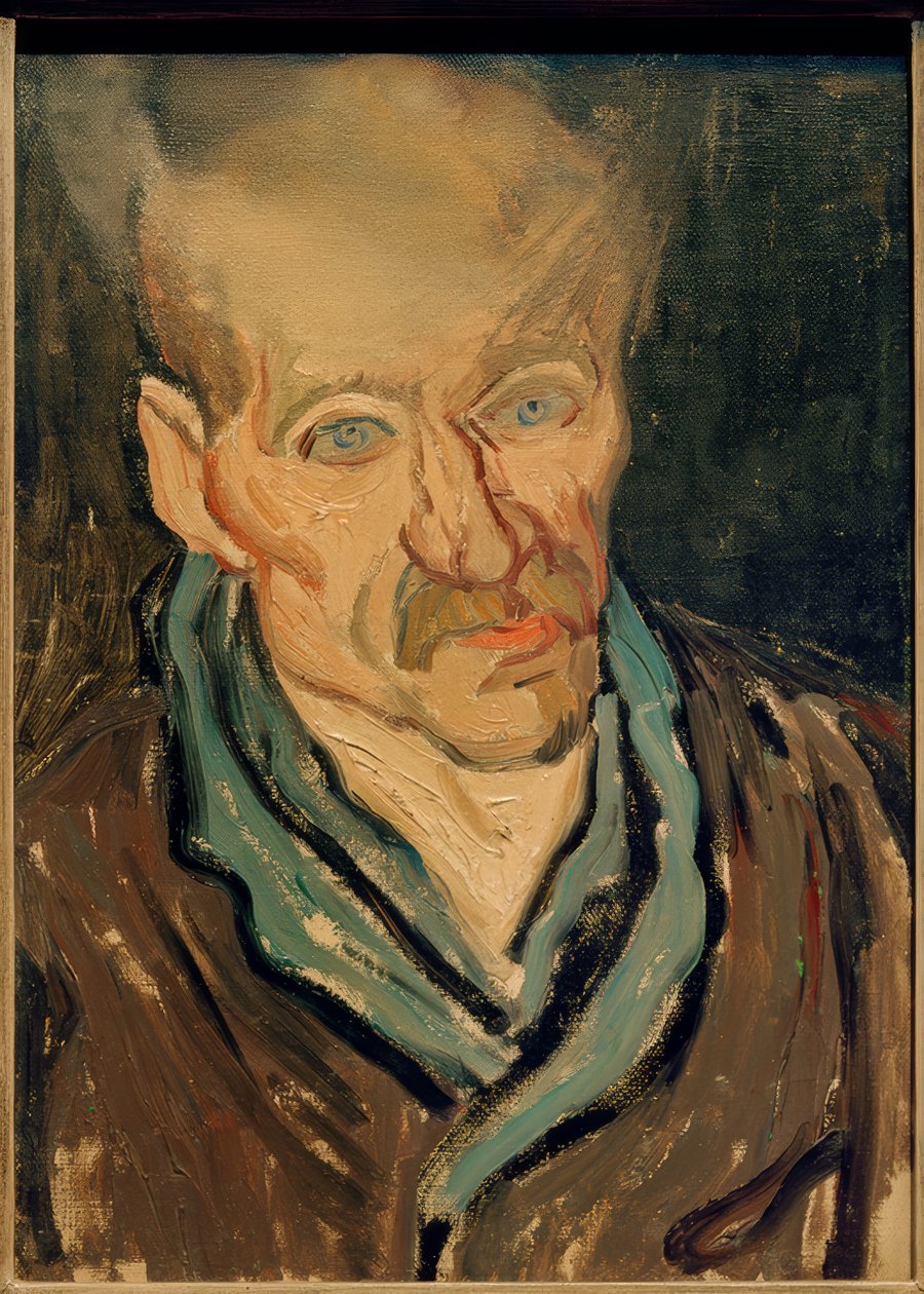 Retrato de um paciente no Hospital Saint-Paul de Vincent van Gogh