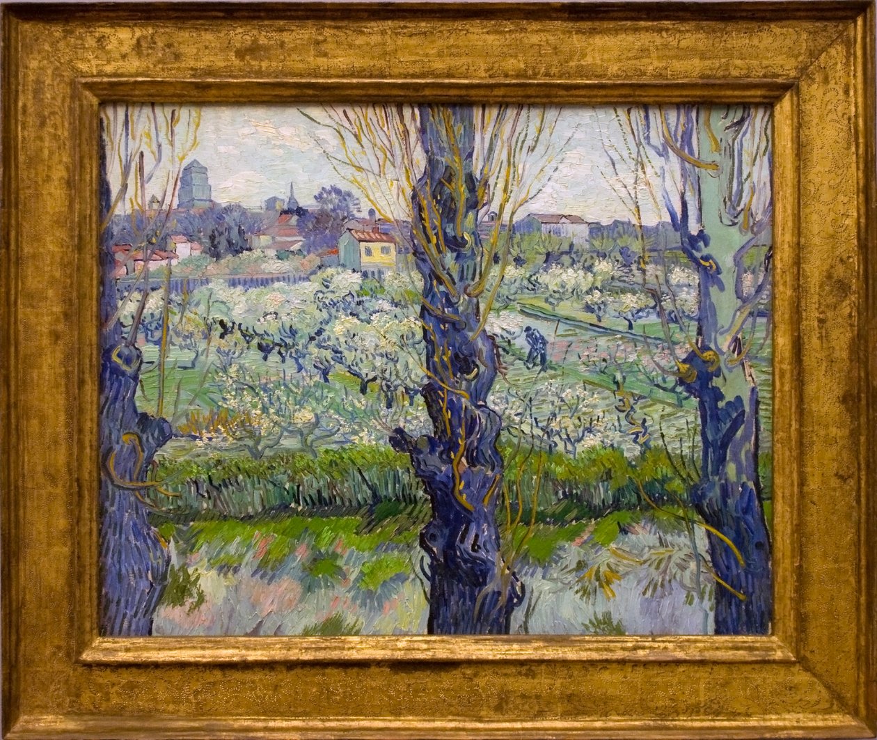 Vista de Arles de Vincent van Gogh