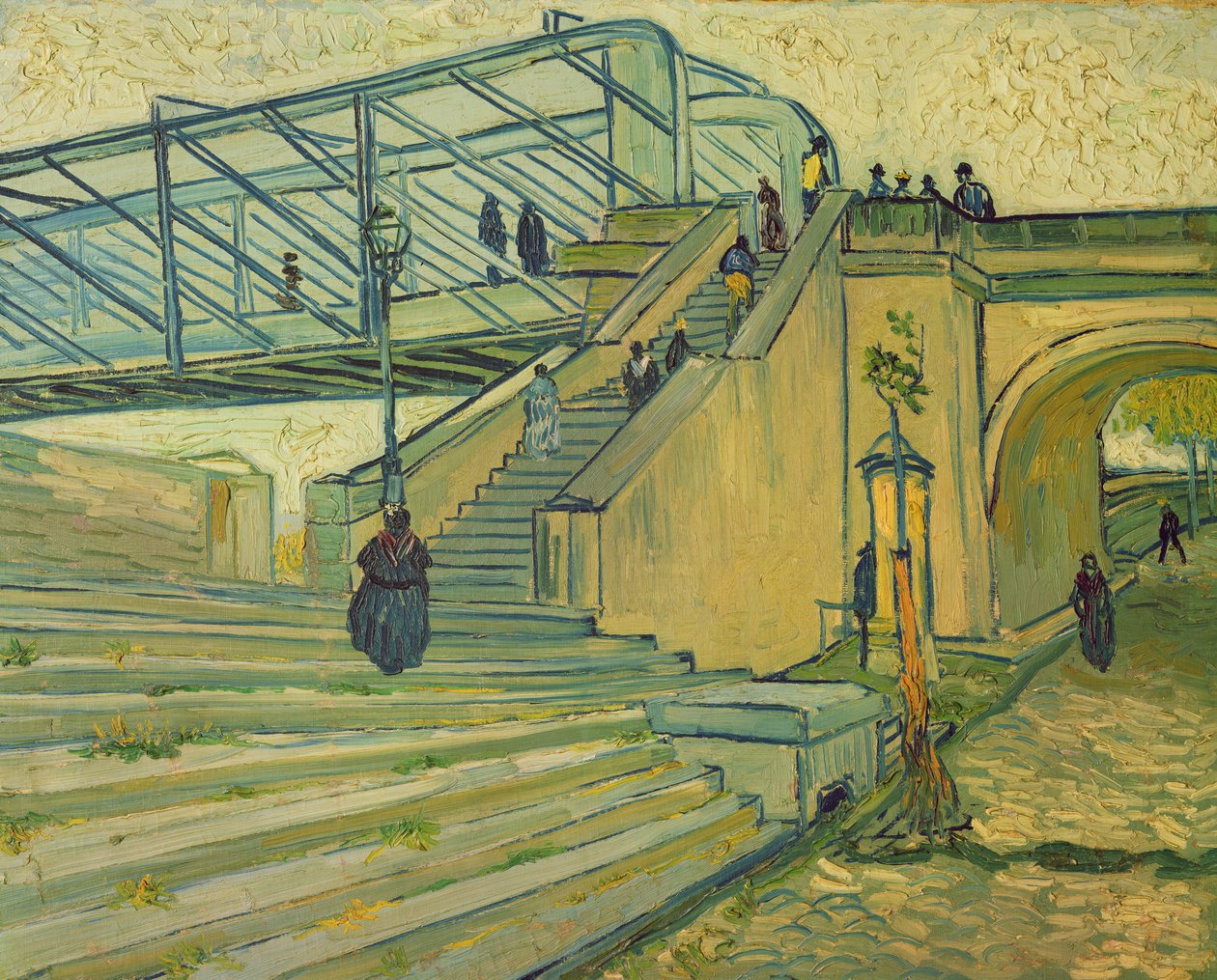 Ponte de Trinquetaille, 1888 de Vincent van Gogh