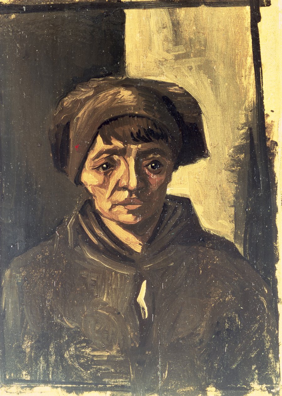 Busto de um camponês, 1884 de Vincent van Gogh