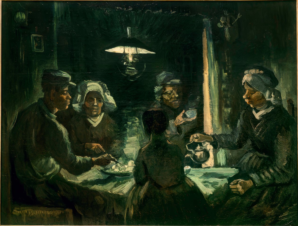Os comedores de batata de Vincent van Gogh
