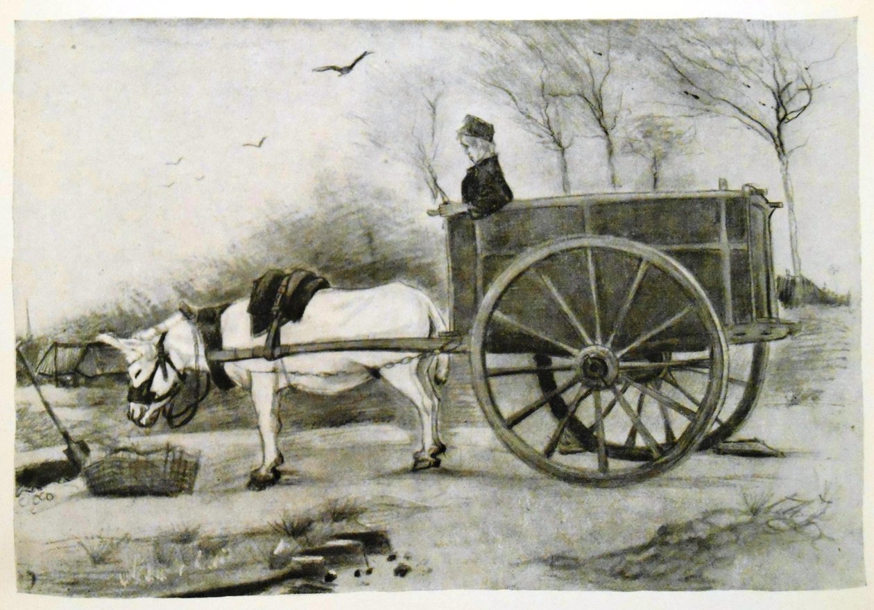 Carrinho de burro de Vincent van Gogh