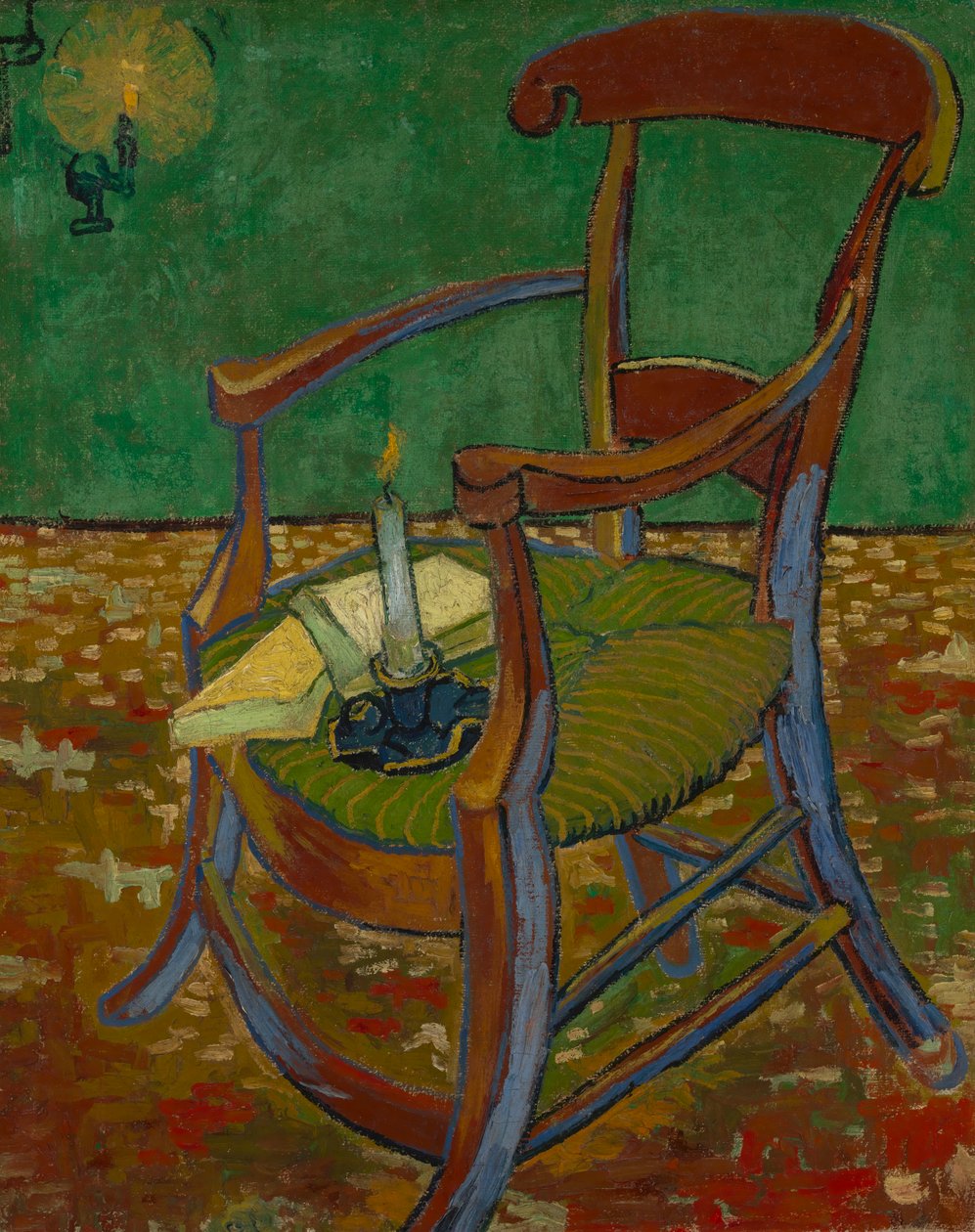 A cadeira de Gauguin, 1888 de Vincent van Gogh