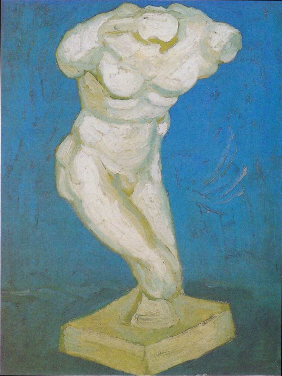 Torso de gesso (macho) de Vincent van Gogh