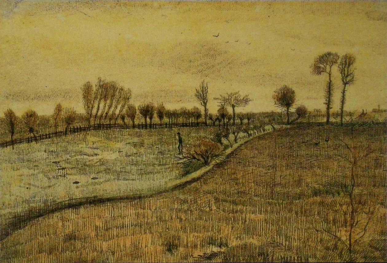 Paisagem F 874v JH 3 de Vincent van Gogh