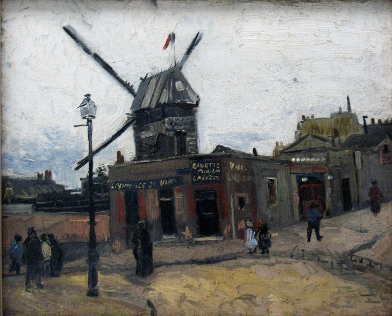 Moulin de la Galette; Museu Kröller-Müller de Vincent van Gogh
