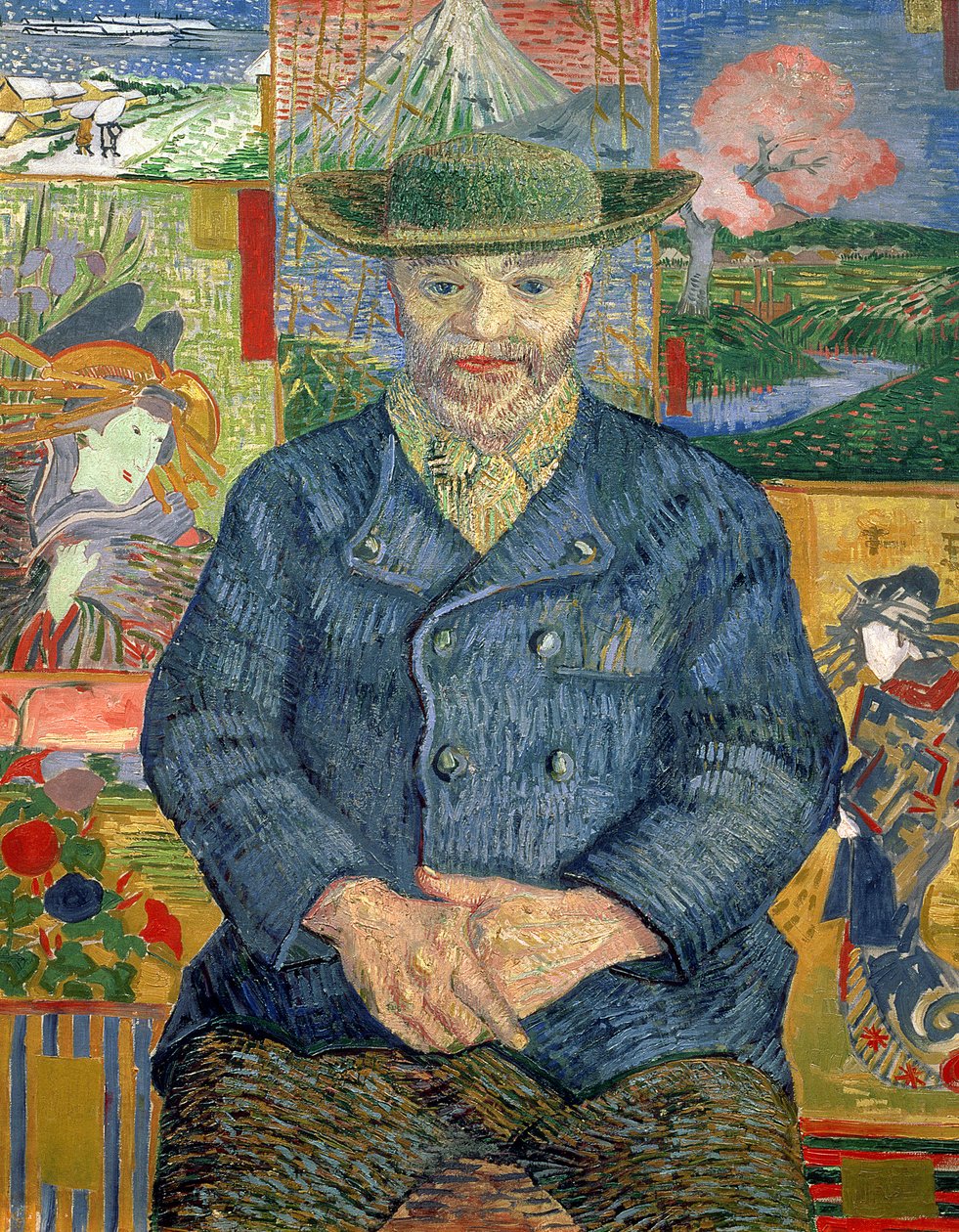 Pere Tanguy (Padre Tanguy), 1887-88 de Vincent van Gogh