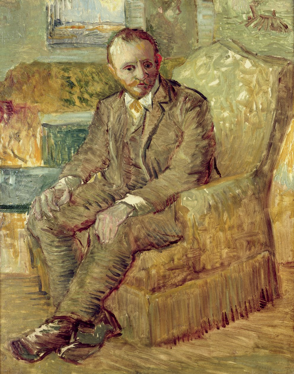 Retrato de Alexandre Reid, c.1887 de Vincent van Gogh