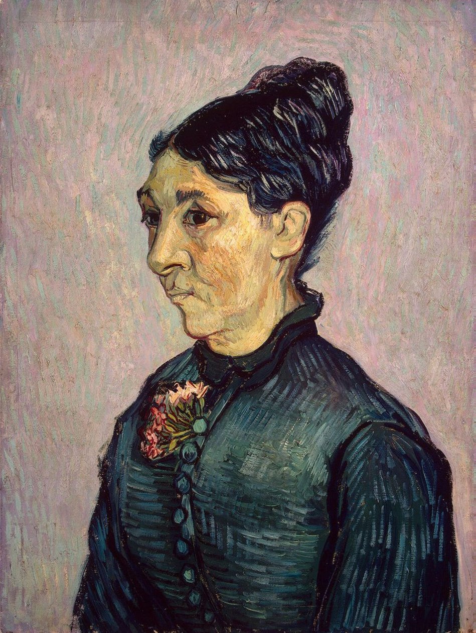 Retrato de Madame Jeanne Lafuye Trabuc, 1889 de Vincent van Gogh