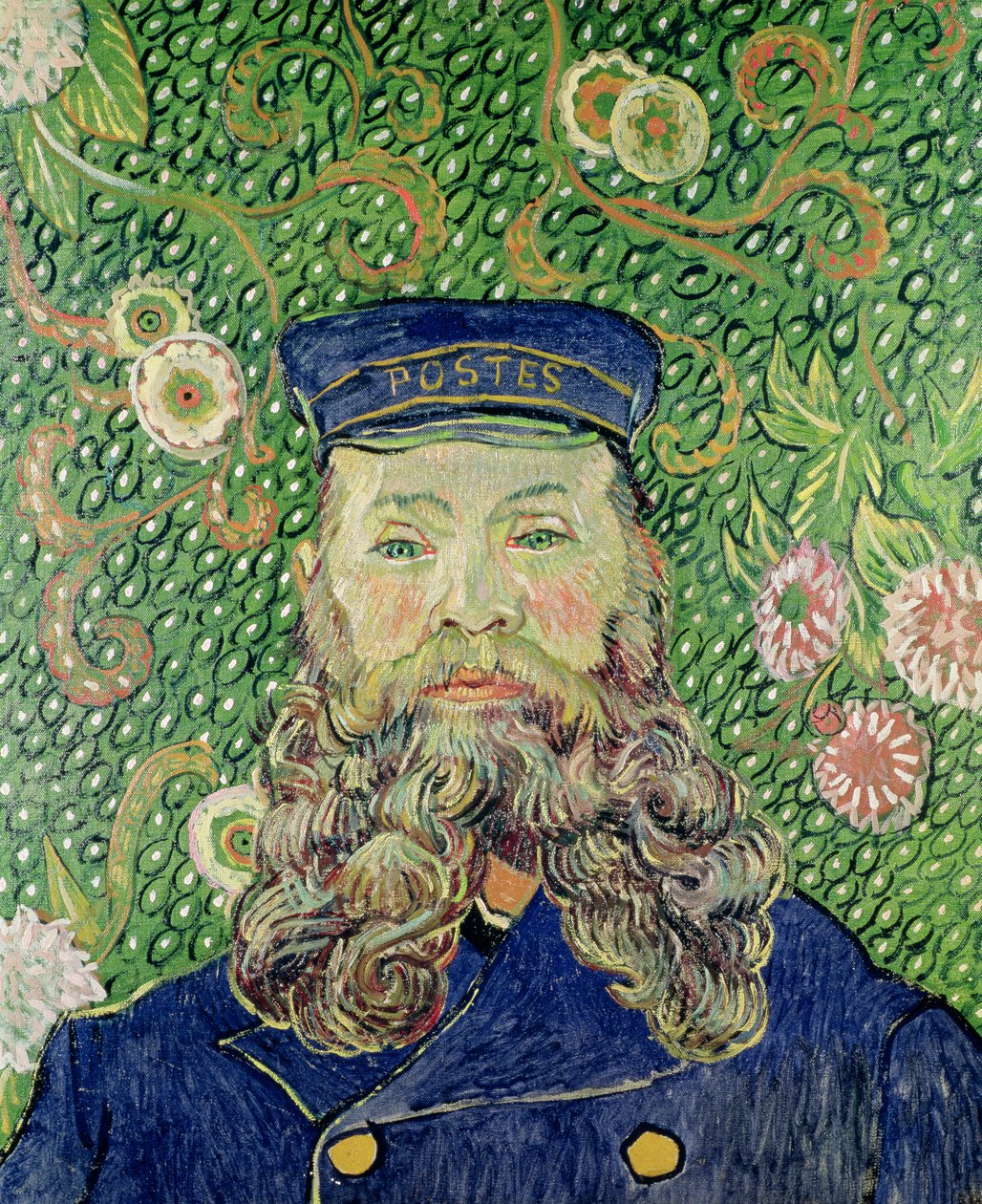 Retrato do carteiro Joseph Roulin, 1889 de Vincent van Gogh