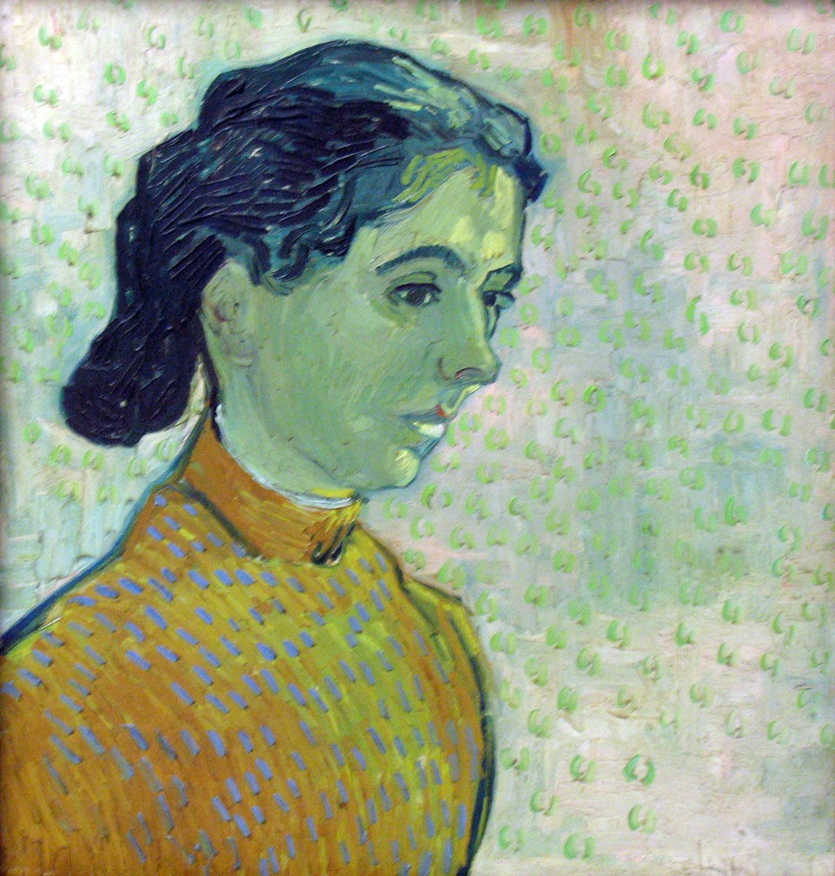 Retrato, de, um, mulher jovem de Vincent van Gogh