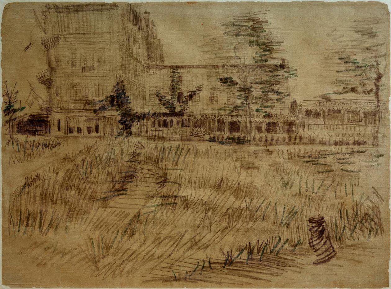 Restaurante sereia em Asnières de Vincent van Gogh