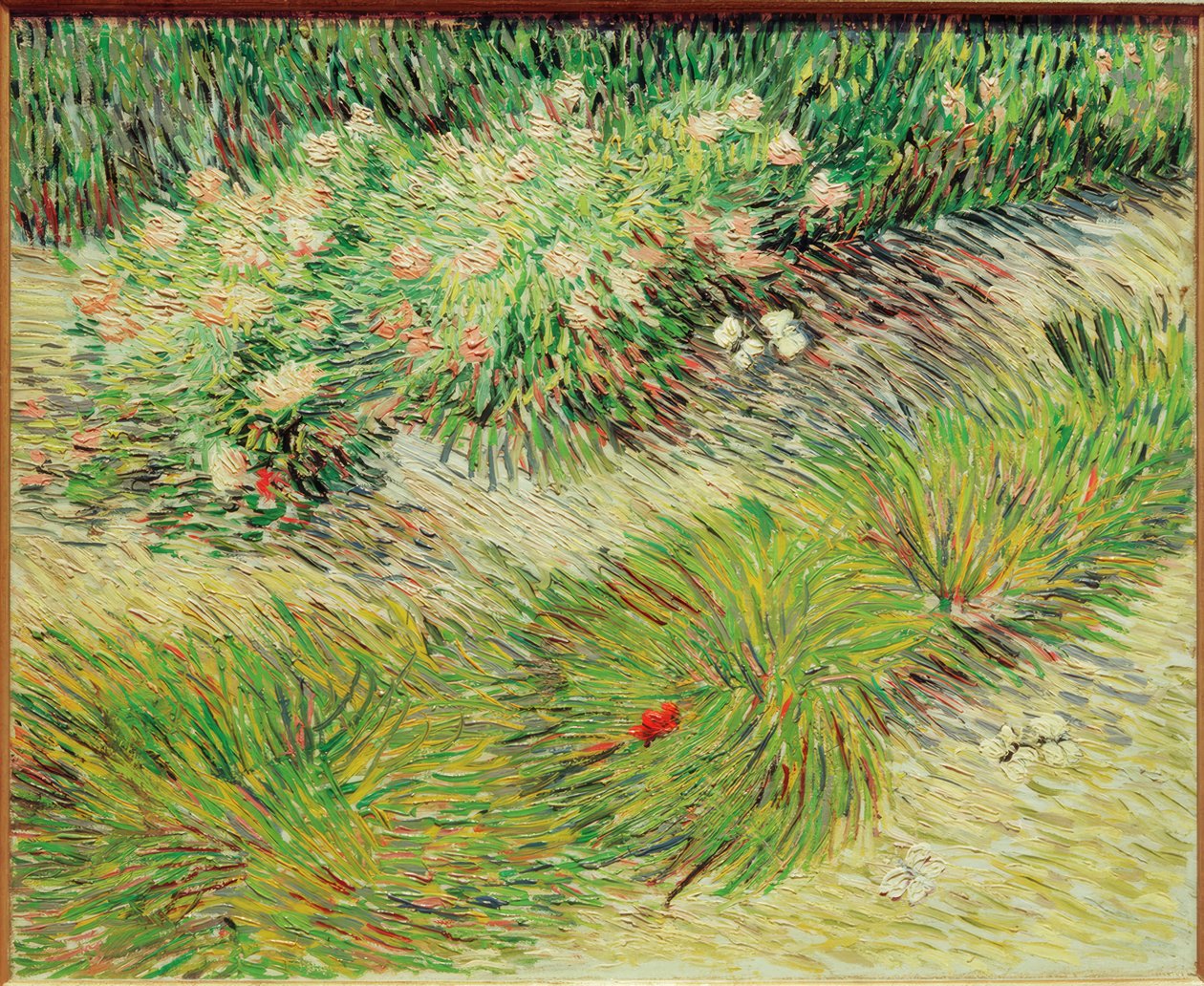 Borboletas e flores de Vincent van Gogh