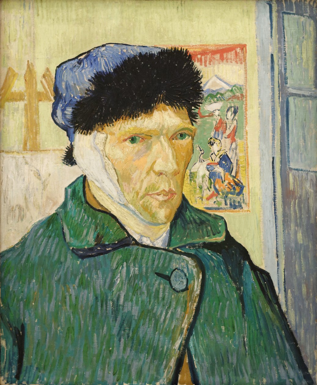 Auto-retrato com orelha enfaixada de Vincent van Gogh