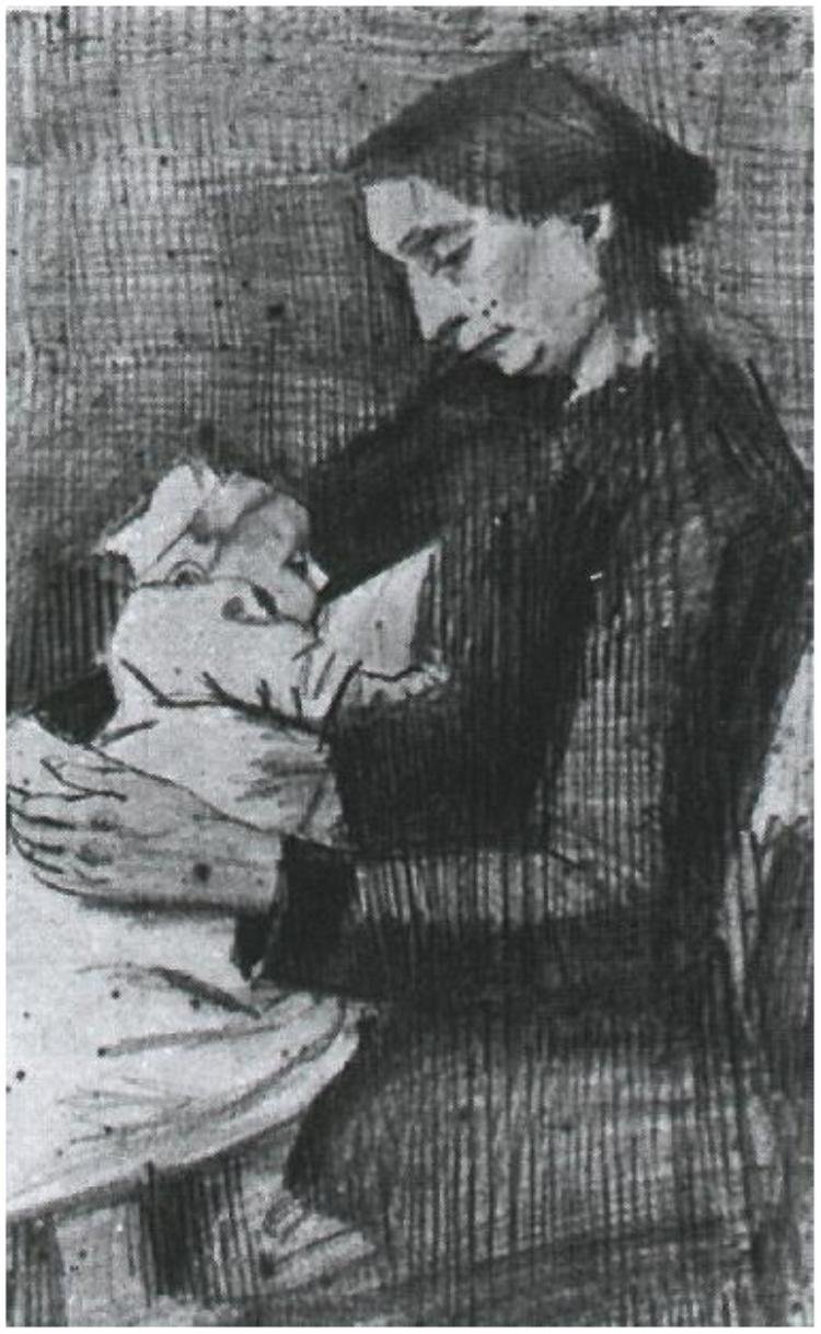 Veja Enfermagem Baby de Vincent van Gogh
