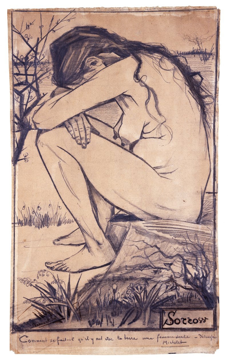 Tristeza de Vincent van Gogh