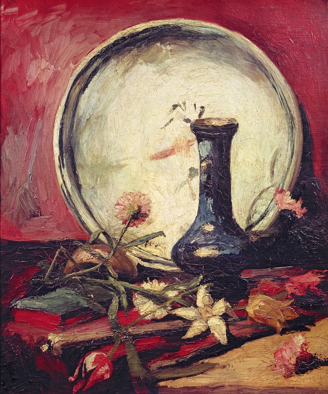 Ainda vida com flores, c.1886 de Vincent van Gogh