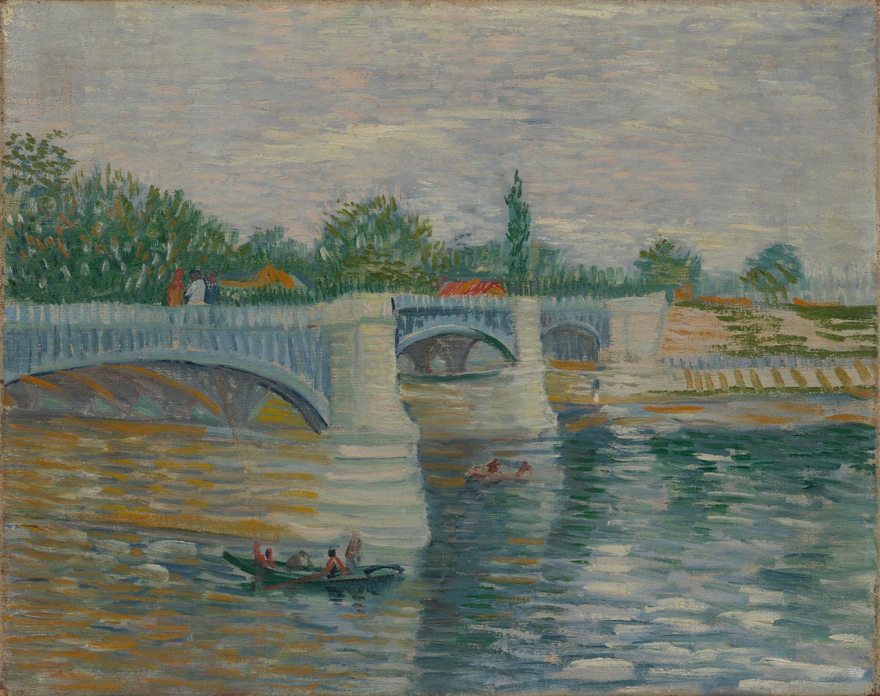 A ponte em Courbevoie de Vincent van Gogh