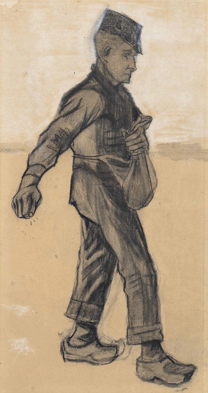 O Semeador (Enfrentando à Direita) de Vincent van Gogh