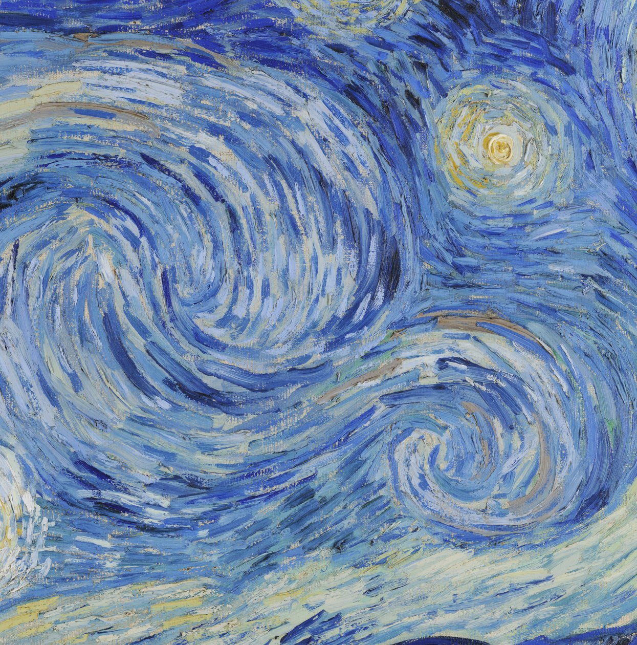 A Noite Estrelada, junho de 1889 de Vincent van Gogh
