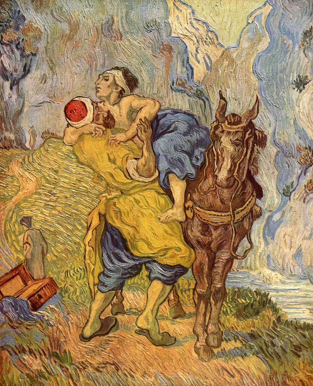 O bom samaritano (depois de Delacroix) de Vincent van Gogh