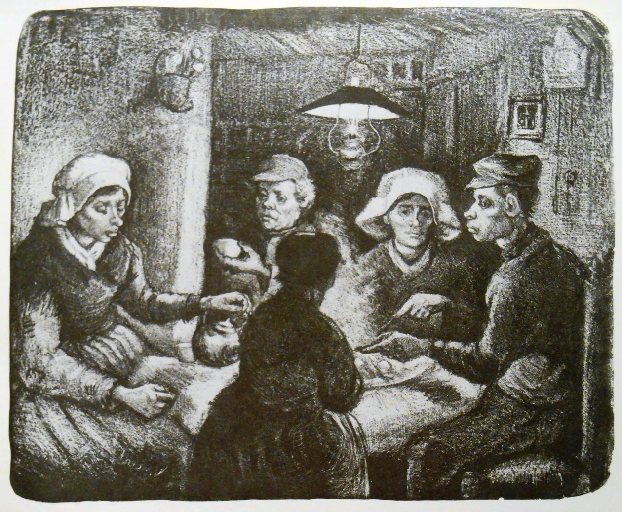 Os comedores de batata de Vincent van Gogh