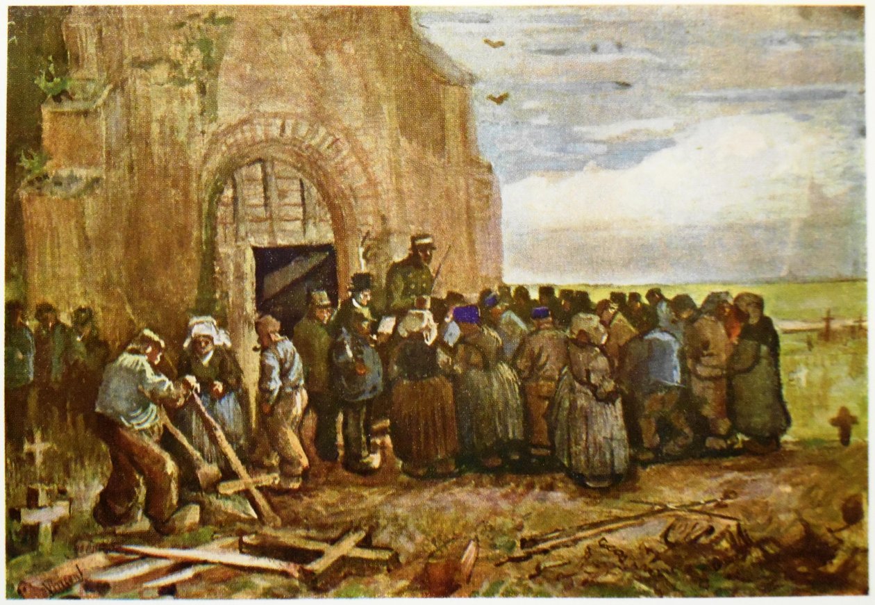 A venda das cruzes do cemitério de Vincent van Gogh